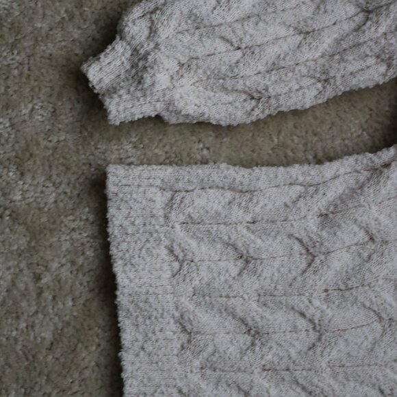 Women's Cream Sweater - Picture 2 of 4